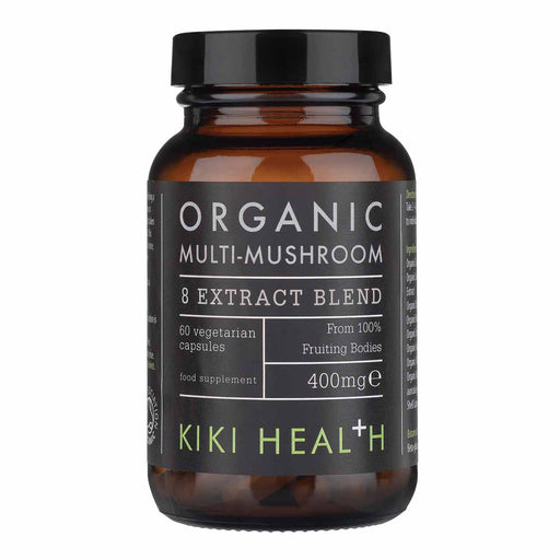 Kiki Health KIKI Health Organic Mushroom Extract 8 Multi Blend | 60 Caps
