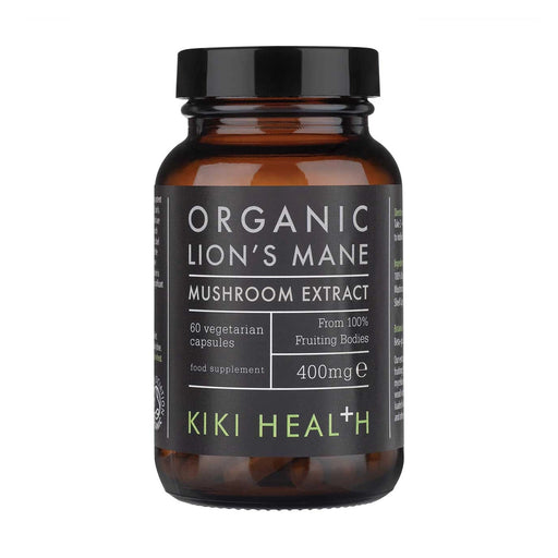 Kiki Health KIKI Health Organic Mushroom Extract Lion's Mane | 60 Capsules