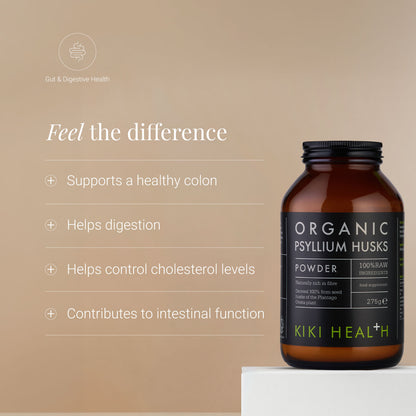 Kiki Health KIKI Health Organic Psyllium Husks | 275g