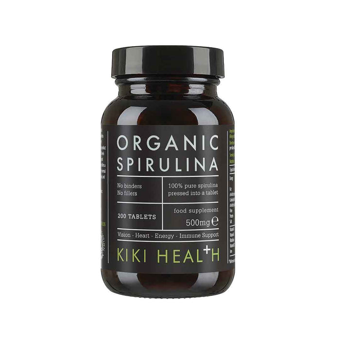 Kiki Health KIKI Health Organic Spirulina Tablets | 200 Tablets