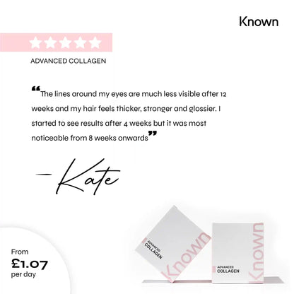 Known Nutrition Collagen Known Nutrition Advanced Collagen Supplement | 14 Sachets