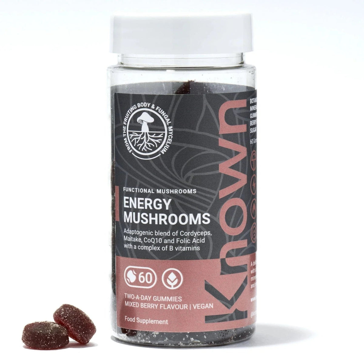 Energy Mushrooms Vegan Gummies