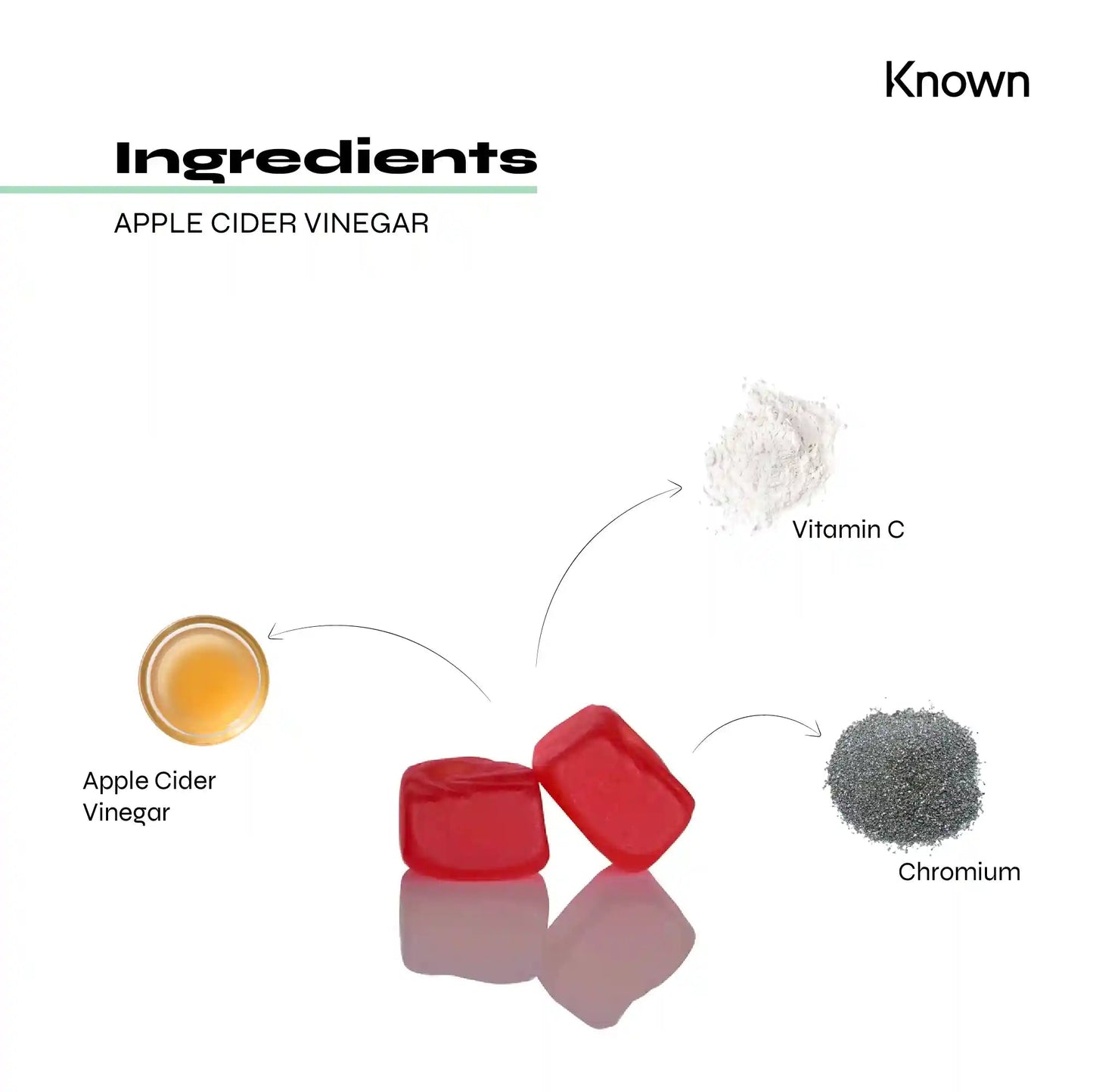 Known Nutrition Gummies Known Nutrition Apple Cider Vinegar | 60 Gummies