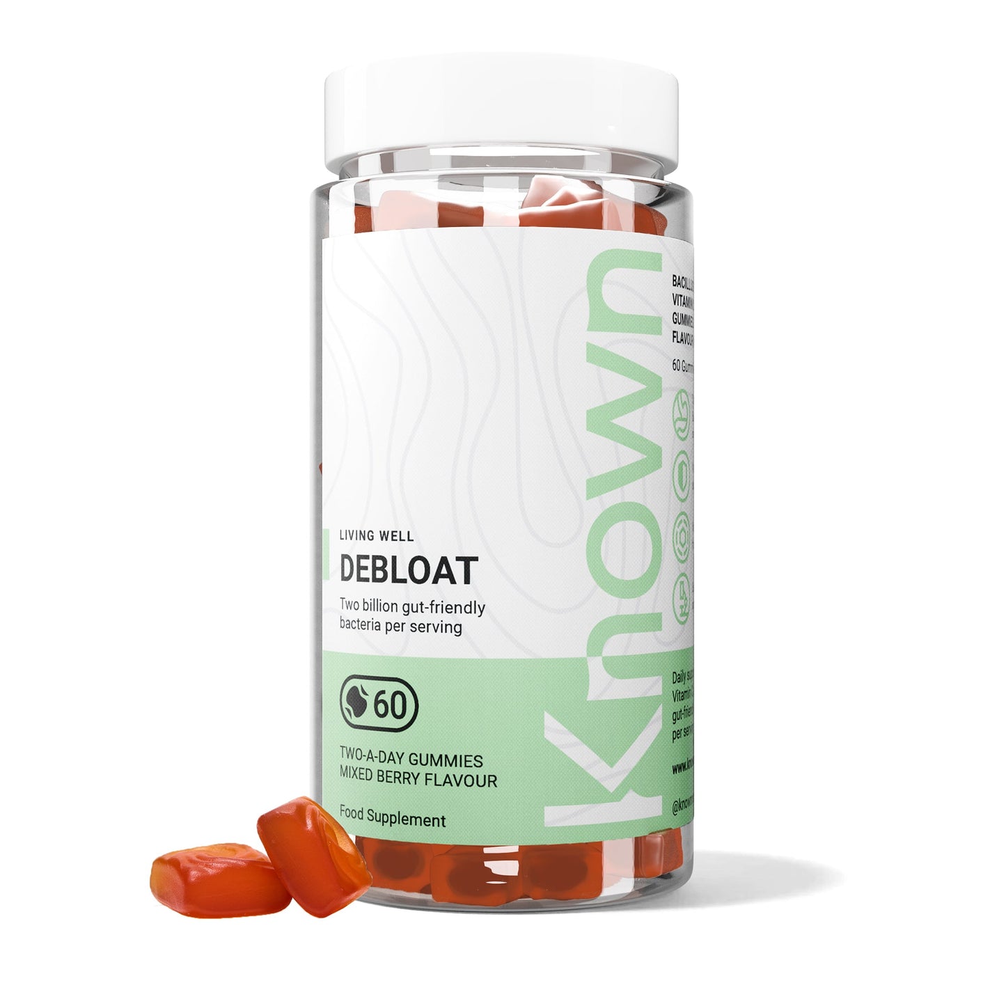 Known Nutrition Gummies Known Nutrition Debloat | 60 Gummies