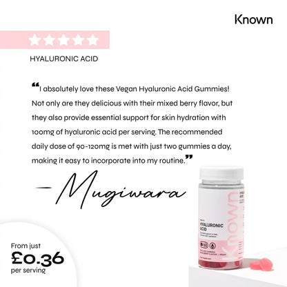 Known Nutrition Gummies Known Nutrition Hyaluronic Acid | 60 Gummies