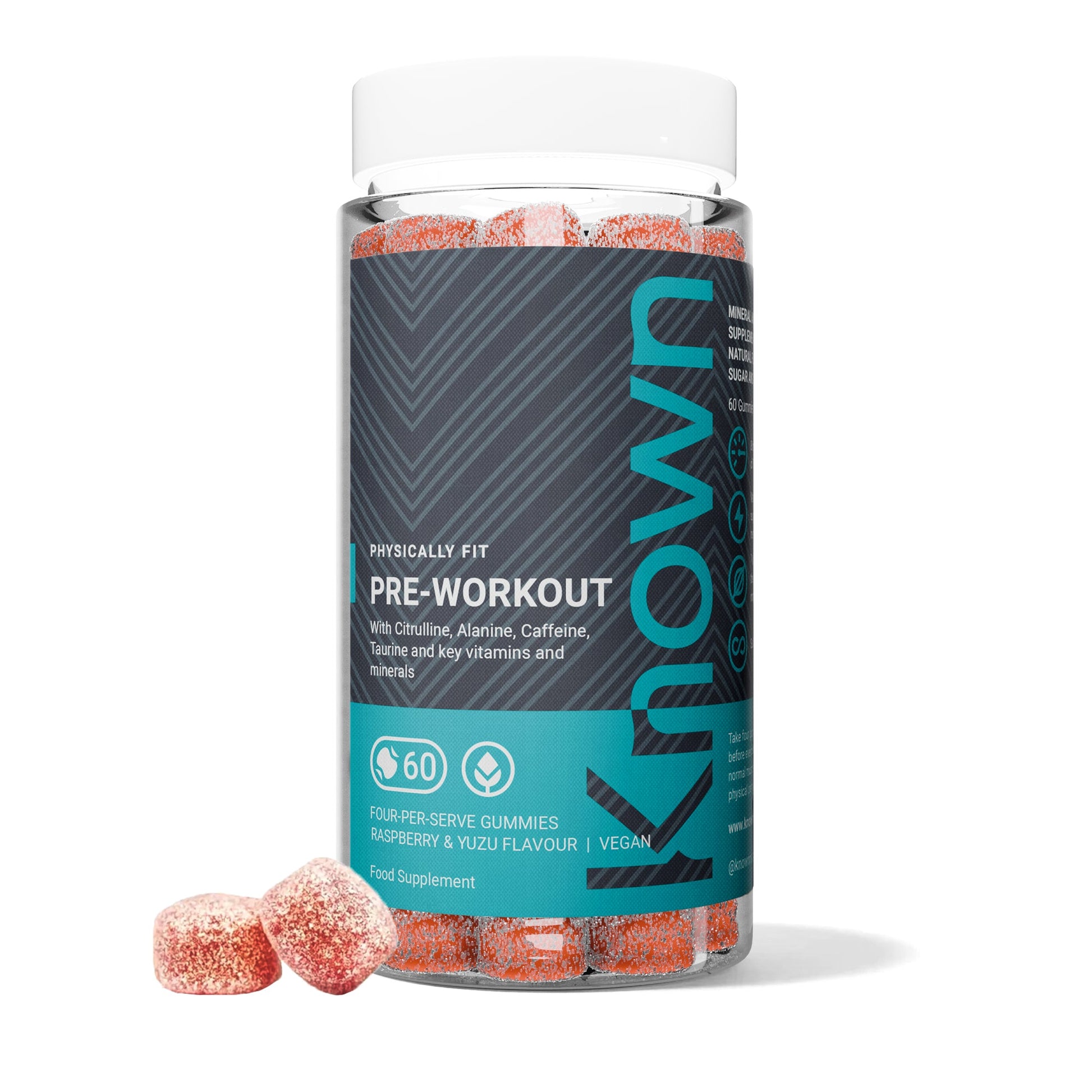 Known Nutrition Gummies Known Nutrition Pre-Workout | 60 Gummies