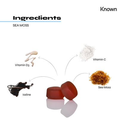 Known Nutrition Gummies Known Nutrition Sea Moss | 60 Gummies