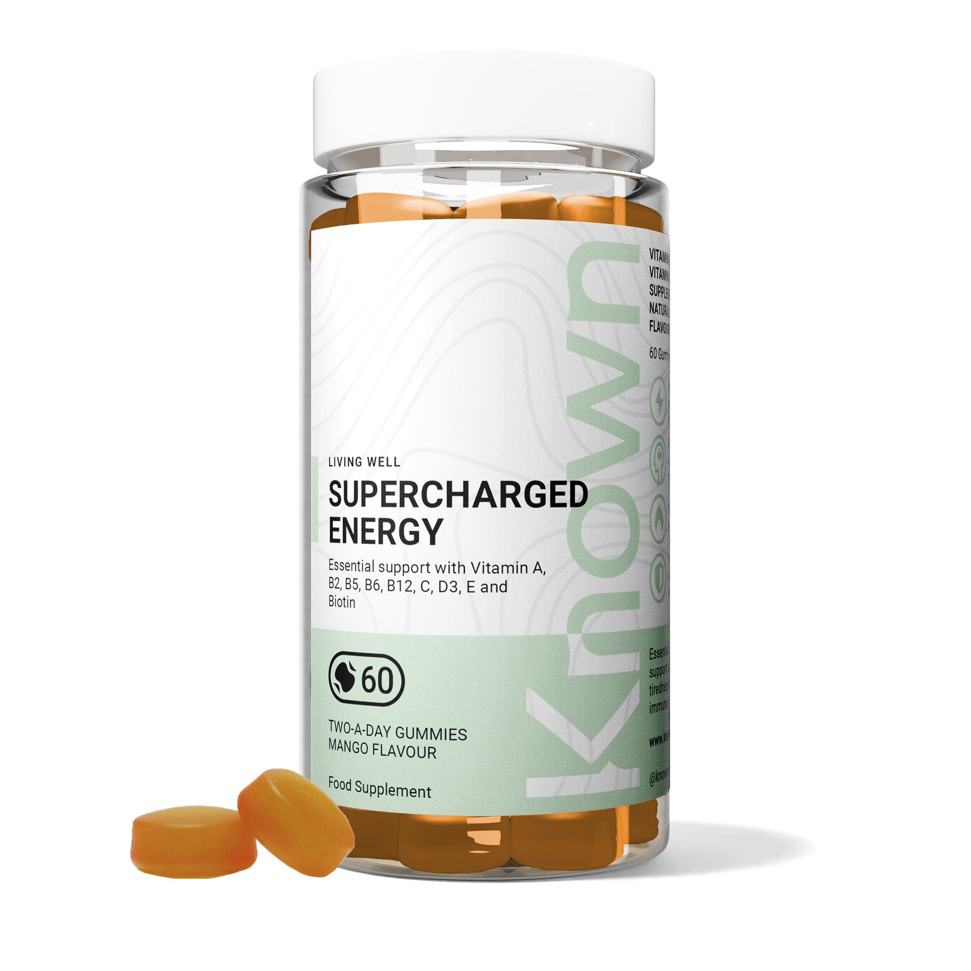 Known Nutrition Gummies Known Nutrition Supercharged Energy | 60 Gummies