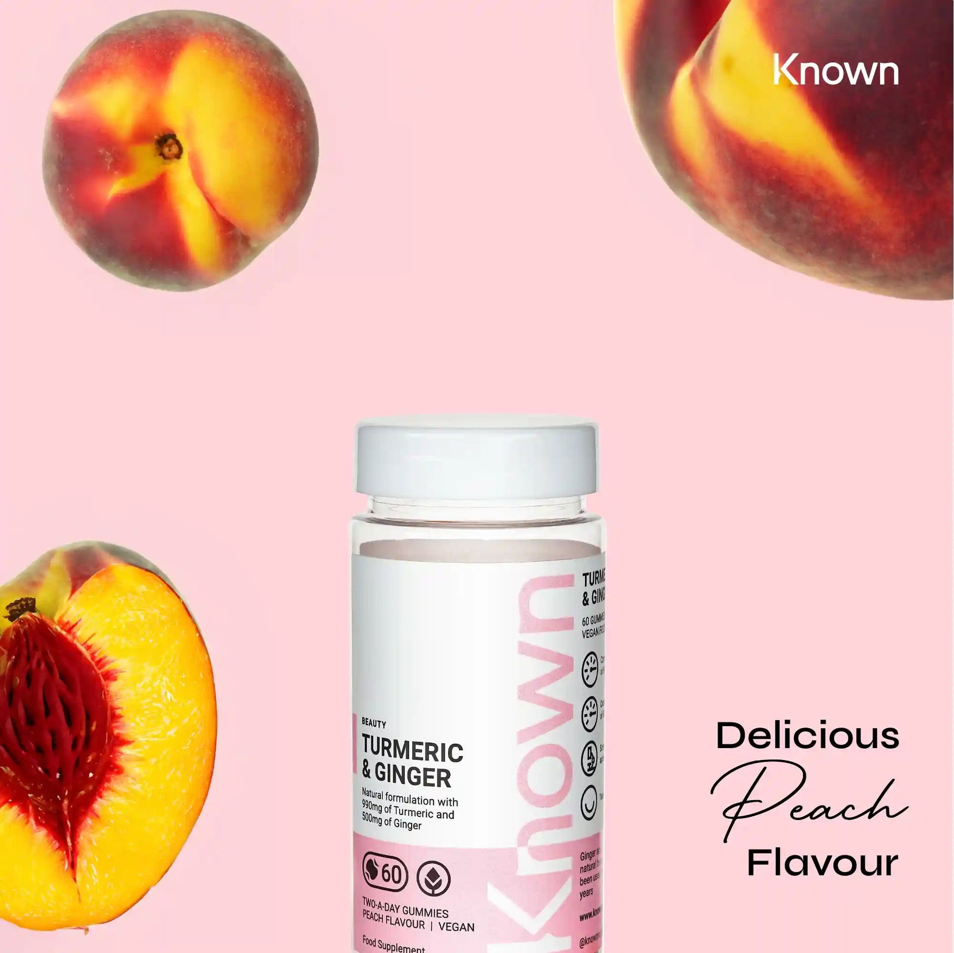 Known Nutrition Gummies Known Nutrition Turmeric & Ginger | 60 Gummies