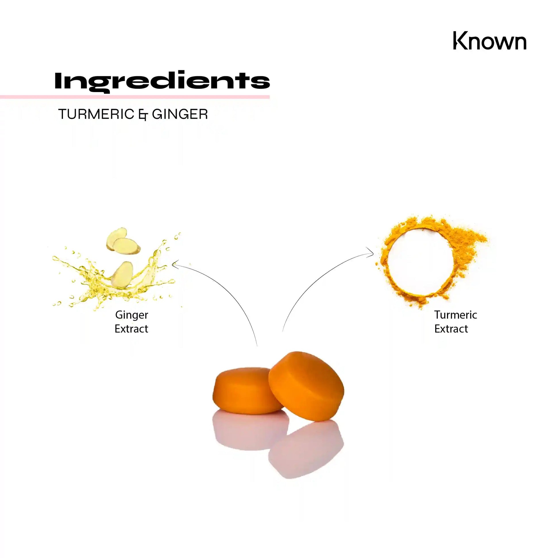 Known Nutrition Gummies Known Nutrition Turmeric & Ginger | 60 Gummies