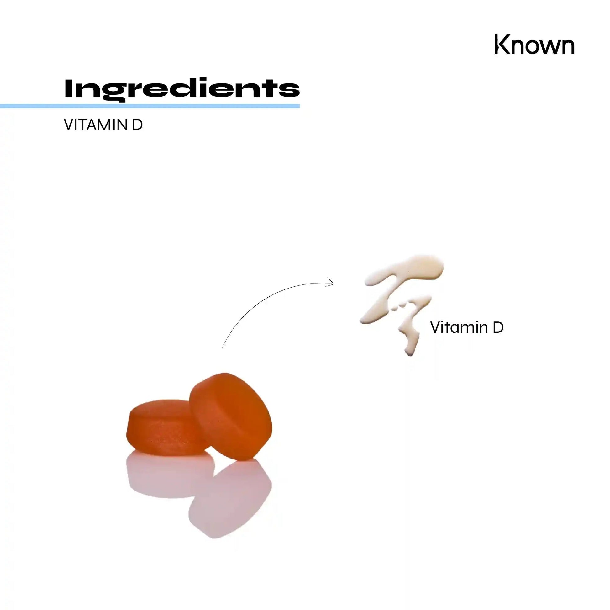 Known Nutrition Gummies Known Nutrition Vitamin D | 60 Gummies