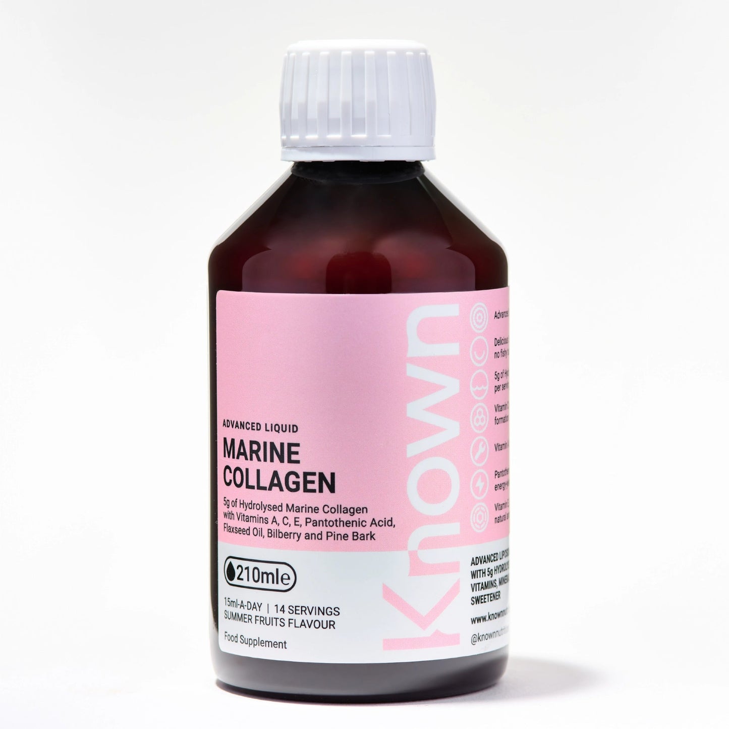 Known Nutrition Known Nutrition Advanced Marine Liquid Collagen | 210ml