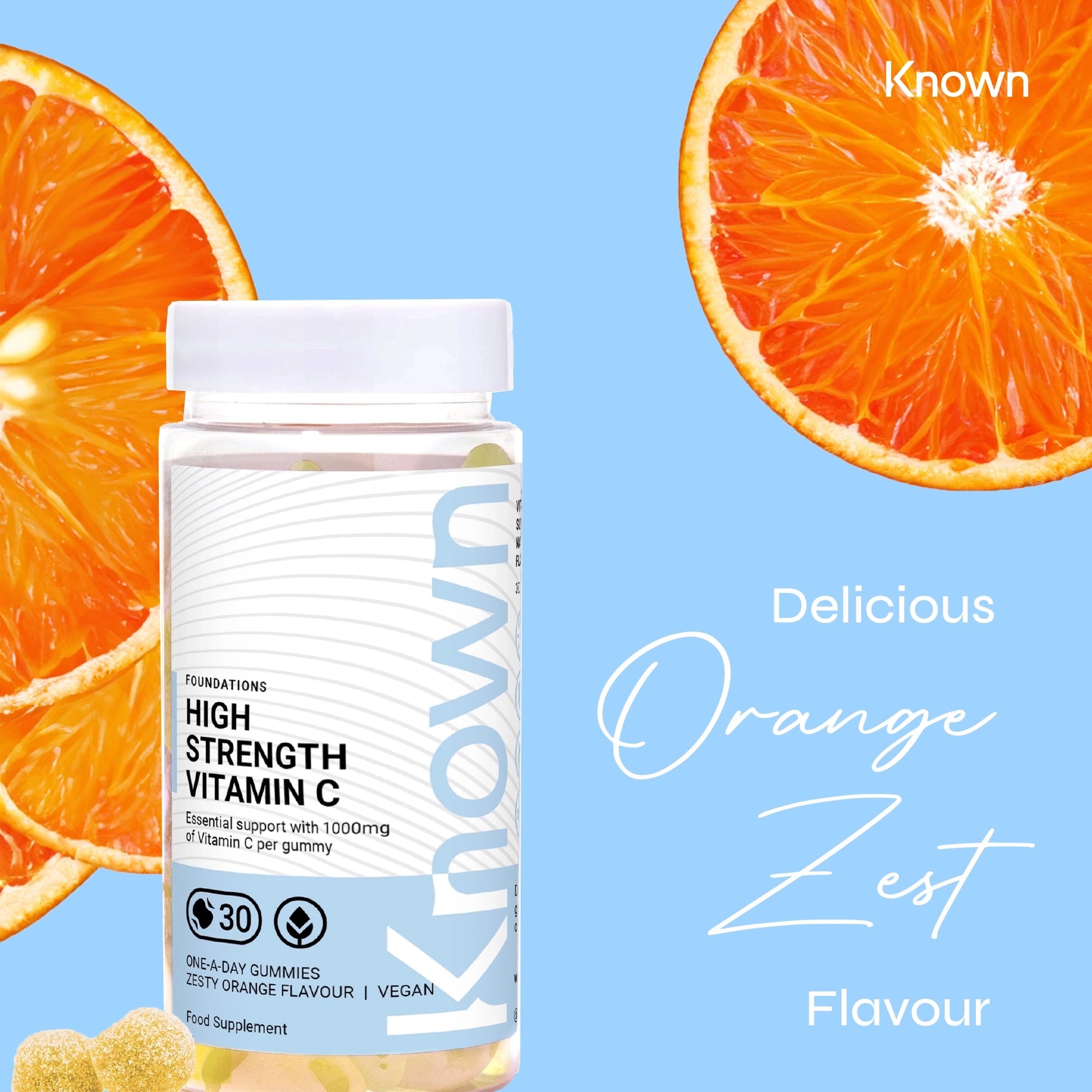 Known Nutrition Known Nutrition High Strength 1000mg Vitamin C Gummies