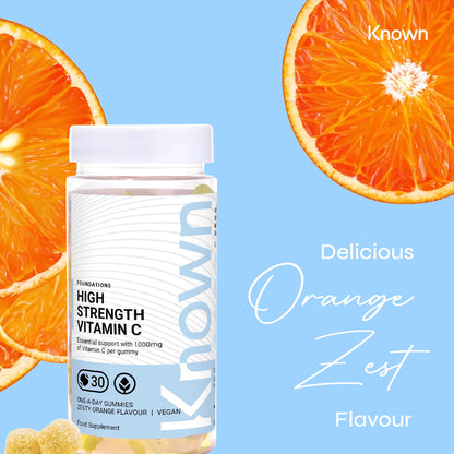 Known Nutrition Known Nutrition High Strength 1000mg Vitamin C Gummies