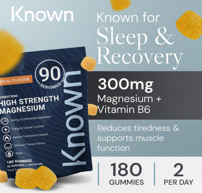 Known Nutrition Known Nutrition High Strength Magnesium Gummies | 180 Gummies
