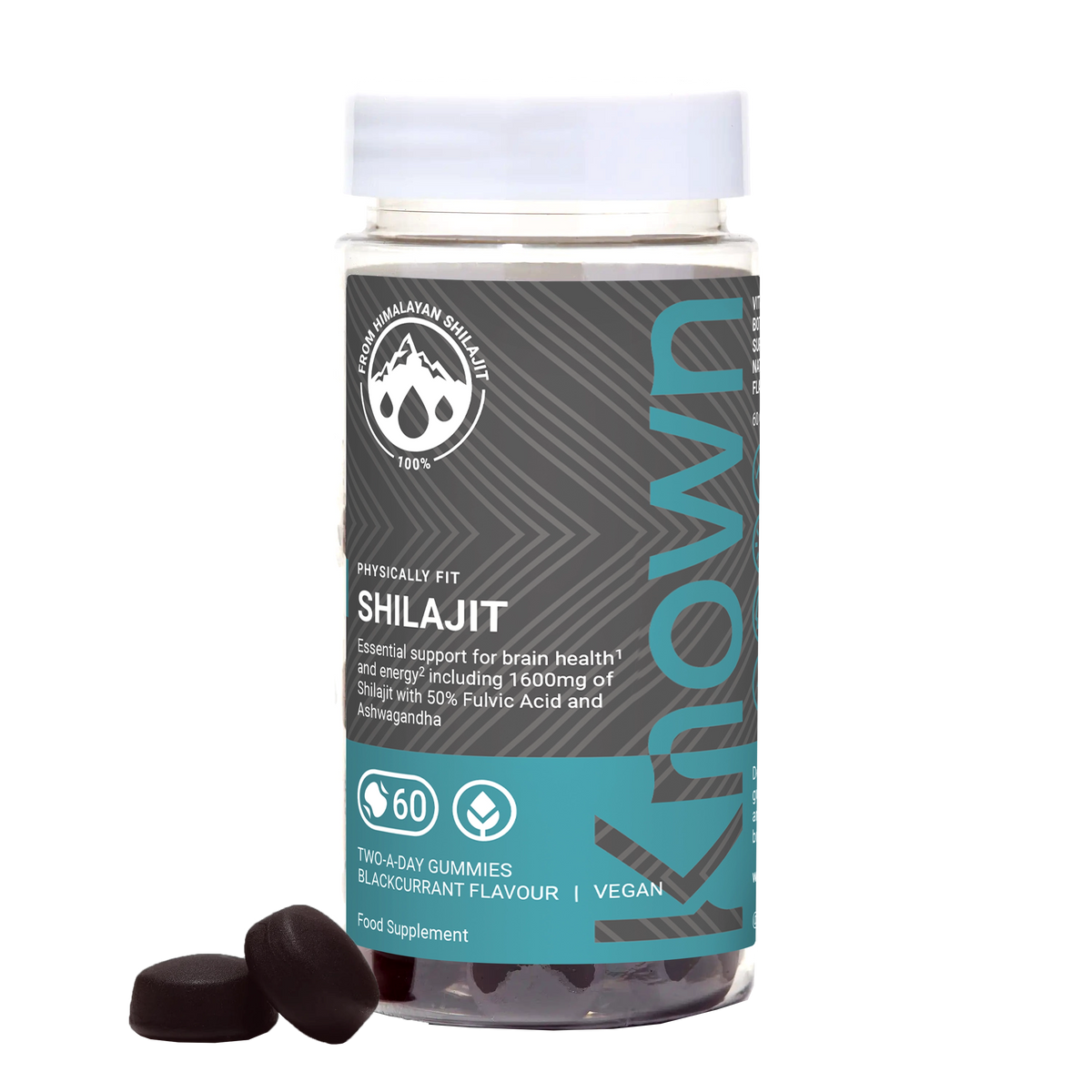 Known Nutrition Shilajit Gummies with Ashwaganda