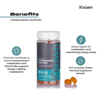 Known Nutrition Known Nutrition Thermogenic Support Gummies | 60 Gummies
