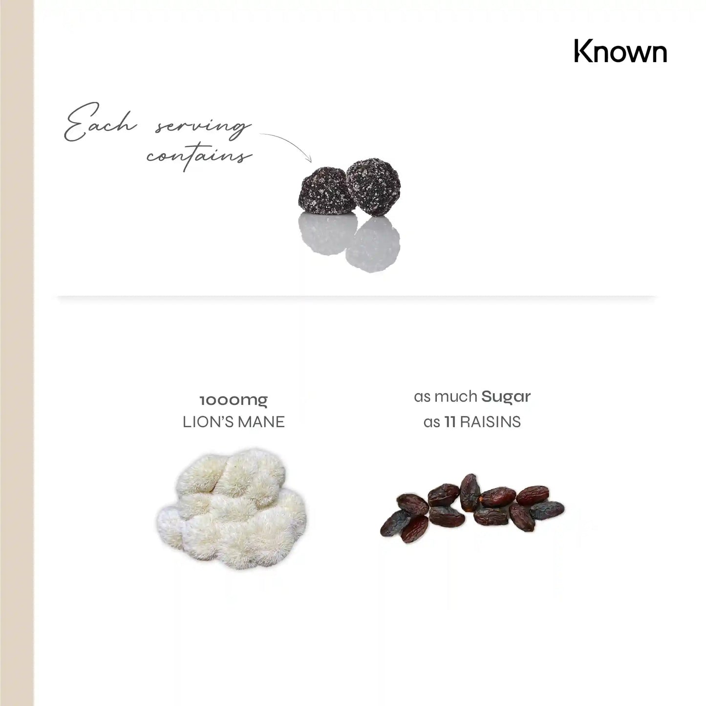 Known Nutrition Mentally Fit Known Nutrition Lion’s Mane Mushroom Gummies | 60 Gummies