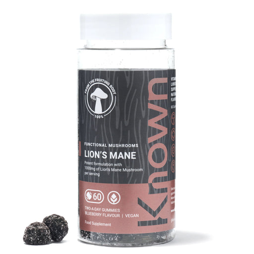 Known Nutrition Lion's Mane Plus Vegan Gummies