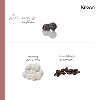 Known Nutrition Mentally Fit Known Nutrition Lion's Mane Plus Vegan Gummies