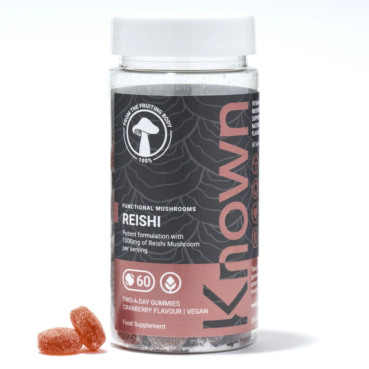 Reishi Mushroom Vegan Gummies