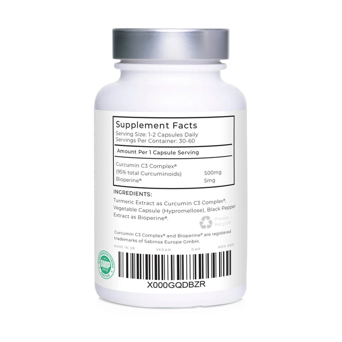Love Life Supplements Curcumin Love Life Supplements Curcumin 95 + Bioperine® | 60 Capsules