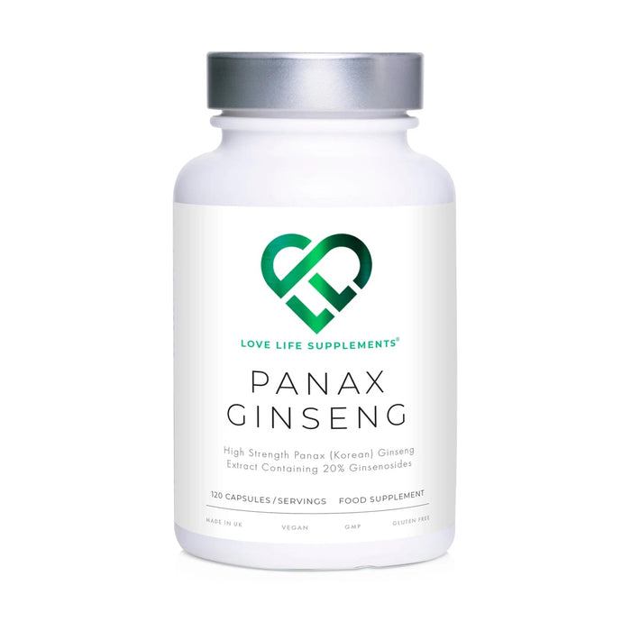 Love Life Supplements Ginseng Love Life Supplements Panax Ginseng | 120 Capsules