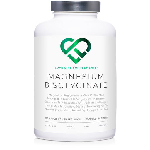 Love Life Supplements Magnesium Love Life Supplements Magnesium Bisglycinate | 240 Capsules