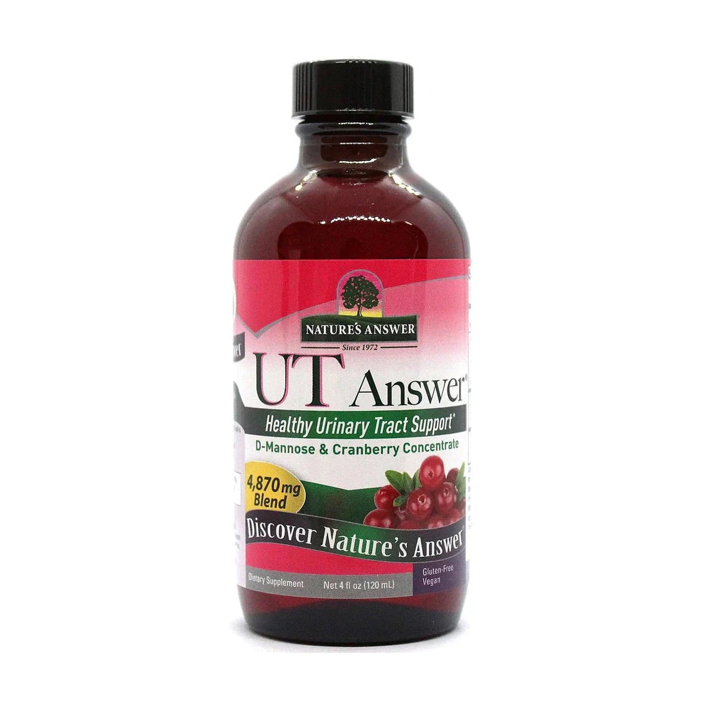 Nature's Answer Liquorice Root Natures Answer UTI Ans D-Mannose & Cranberry | 120ml