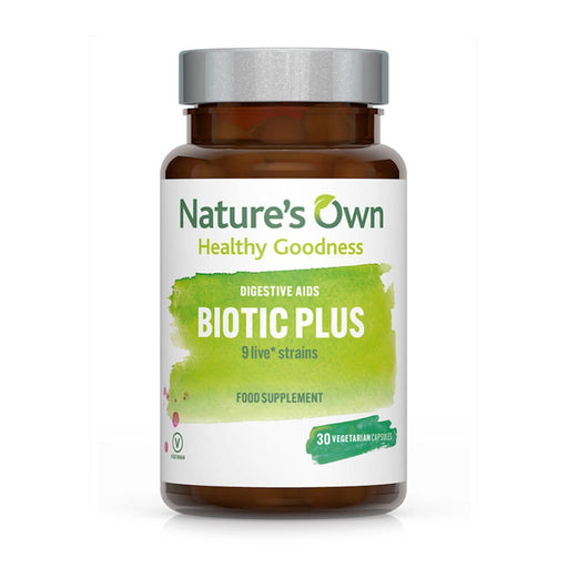 Nature's Own Probiotic Natures Own Biotic Plus | 30 Capsules