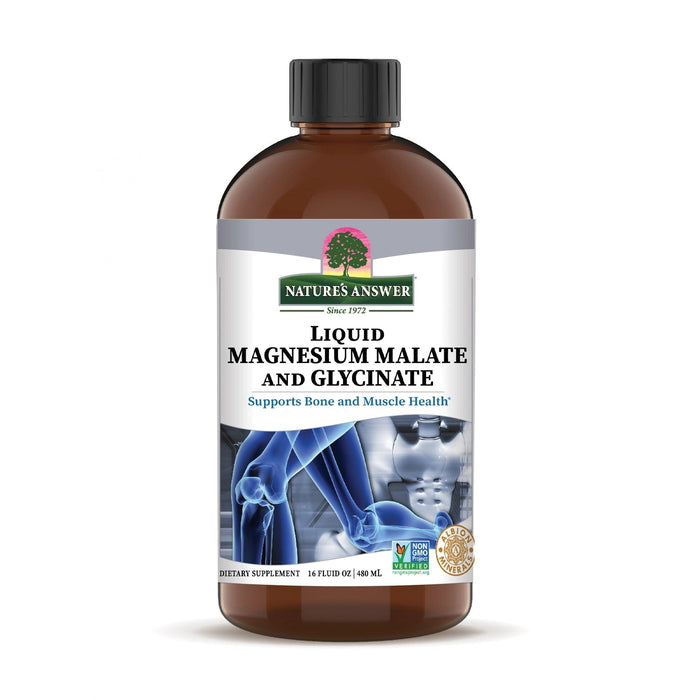 Natures Answer Magnesium Glycinate Natures Answer Liquid Magnesium Malate & Glycinate | 480ml
