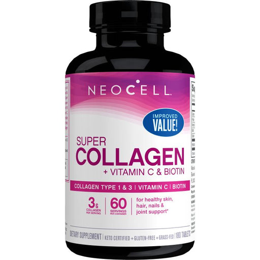 Neocell Neocell Super Collagen +C & Biotin | 180 Tablets