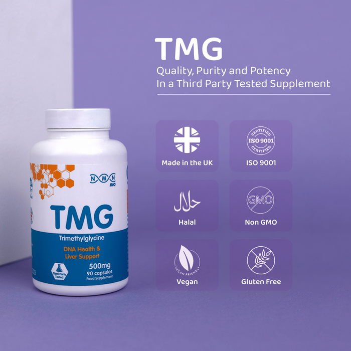 NM Bio NM Bio TMG (Trimethylglycine) | 500 mg | 90 Capsules