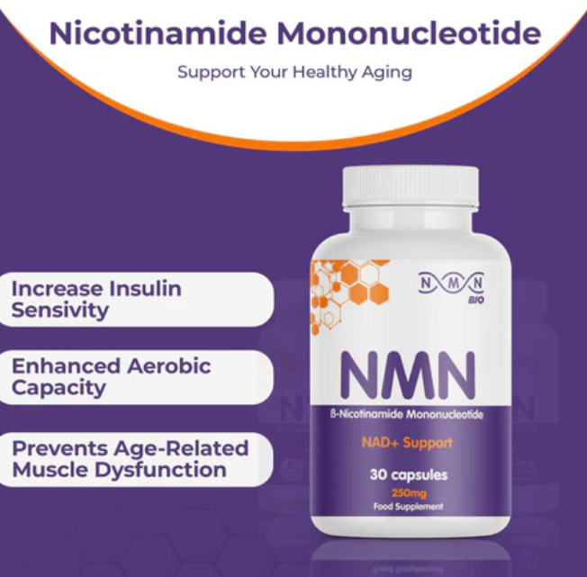 NM Bio NMN Bio NAD+ Support 250mg | 30 Capsules