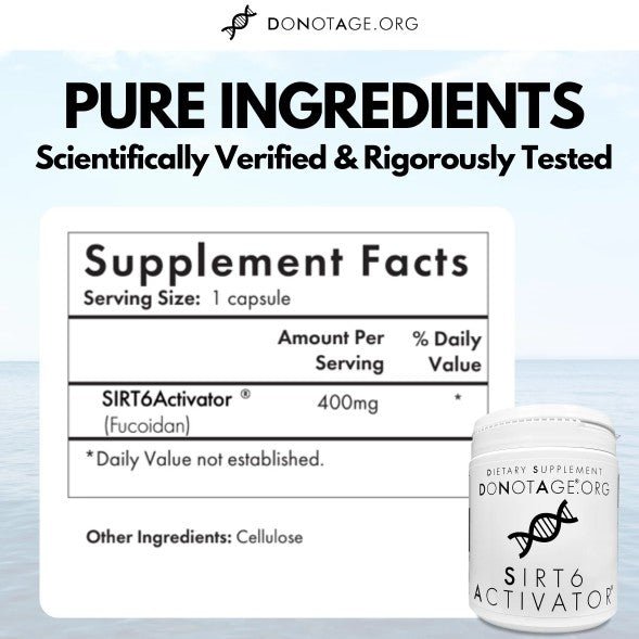 Oceans Alive Do Not Age SIRT6 Activator | 30 Capsules