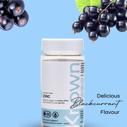 Oceans Alive Known Nutrition Zinc Vegan Gummies