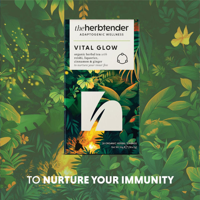 Oceans Alive The Herbtender Vital Glow Organic Herbal Tea