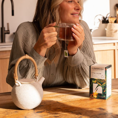Oceans Alive The Herbtender Vital Glow Organic Herbal Tea