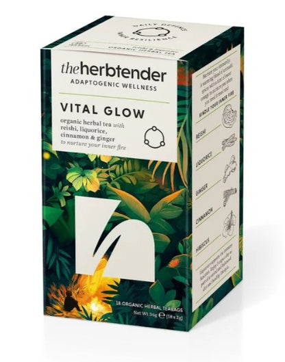 Oceans Alive The Herbtender Vital Glow Organic Herbal Tea