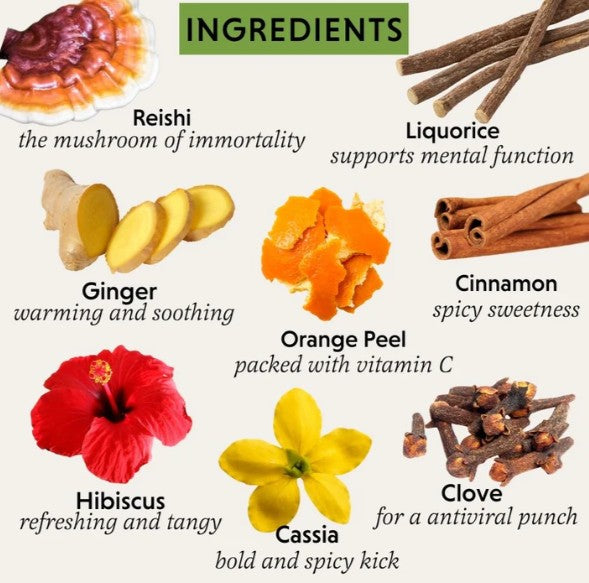 Oceans Alive The Herbtender Vital Glow Organic Herbal Tea