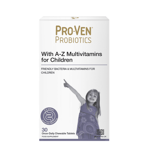 Pro-Ven Probiotics Pro-Ven Probiotics With A-Z Multivitamins for Children | 30 Tablets