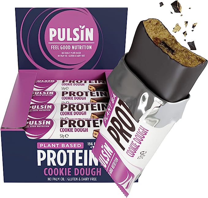 Pulsin Pulsin Choc Cookie Dough Protein Bar | 12 Bars