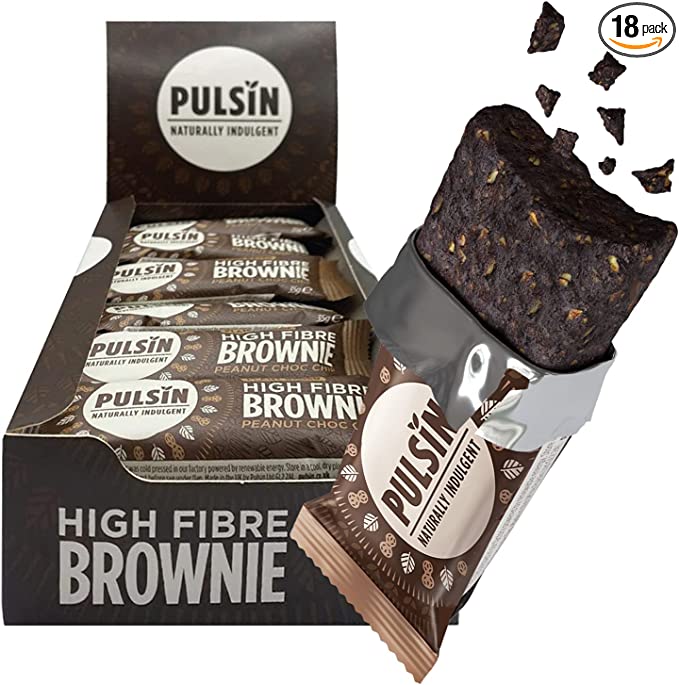 Pulsin Pulsin Peanut Choc Chip Brownie | 18 Bars