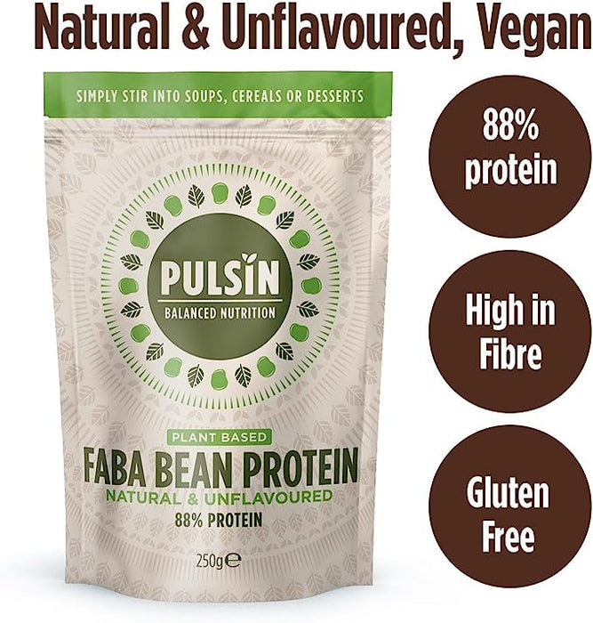 Pulsin Pulsin Vanilla Faba Bean Protein Powder | 250g