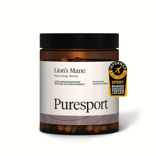 Pure Sport Single Unit Puresport Lion's Mane Mushroom 60 Capsules