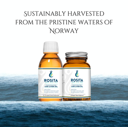 Rosita Extra Virgin Cod Liver Oil Rosita Extra Virgin Cod Liver Oil (EVCLO) | 150ml