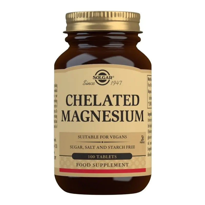 Solgar Single Unit Solgar Chelated Magnesium | 100 Tablets