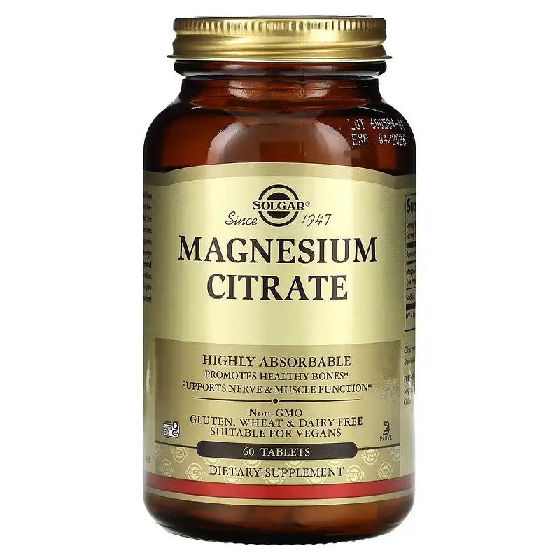 Magnesium Citrate 60 Tablets