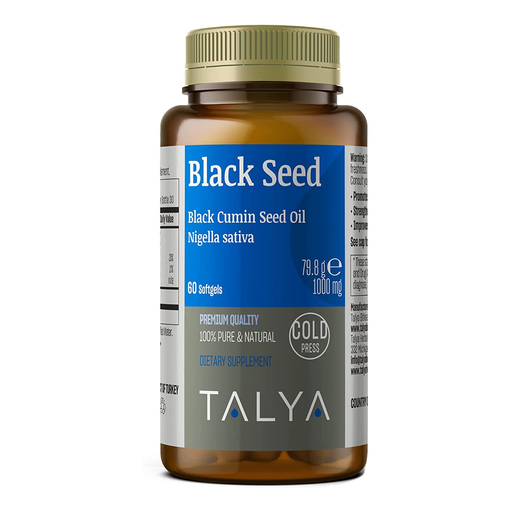 TALYA TALYA Black Cumin Seed Oil 1000mg | 60 Softgels