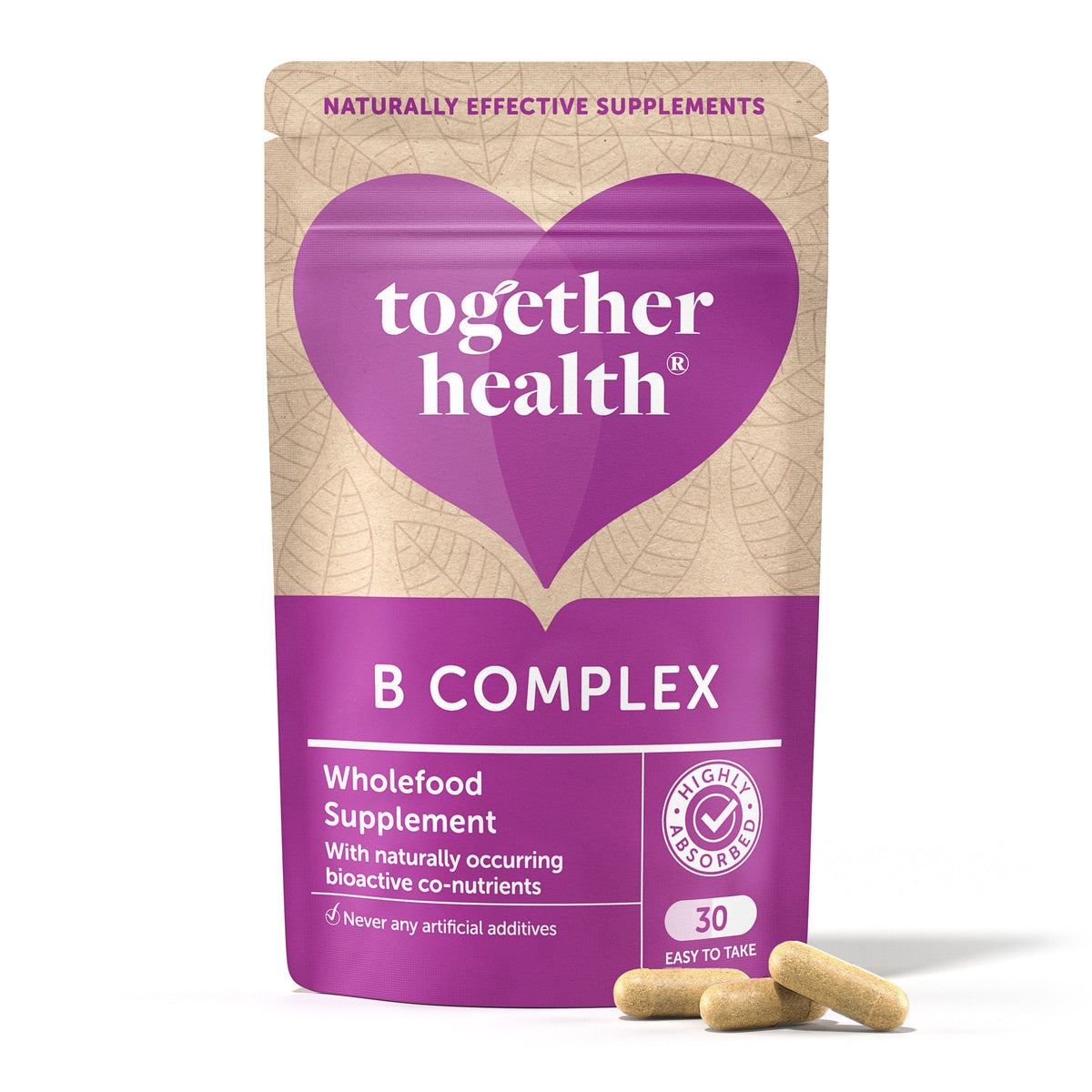 B Vitamin Complex 30 Capsules
